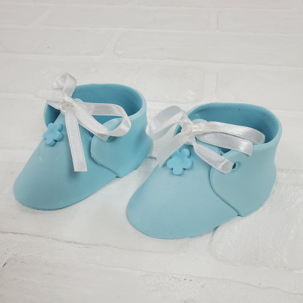 Fondant Baby Shoes