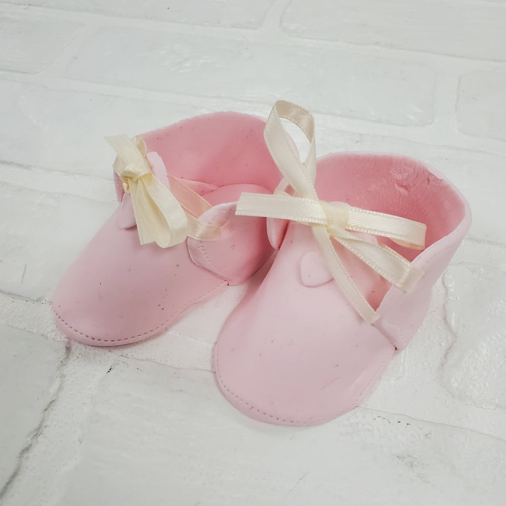 Fondant Baby Shoes