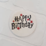 Happy Birthday Plaque - Harry Potter Font