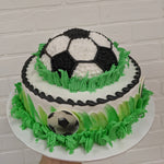 Buttercream Soccor Ball