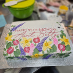 Buttercream Florals Slab
