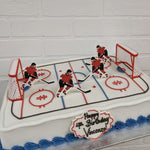 Buttercream Hockey Rink