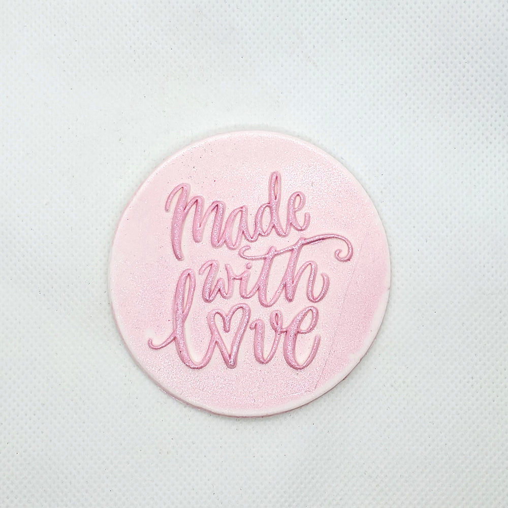 Made With Love Plaque