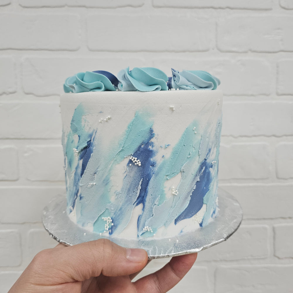 Swirly Blue