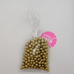 Gold Dragees - Round - Large