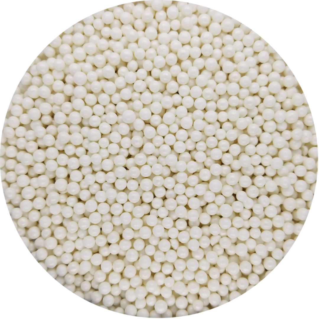 Small White Sugar Pearls